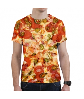 Pizza męska koszulka