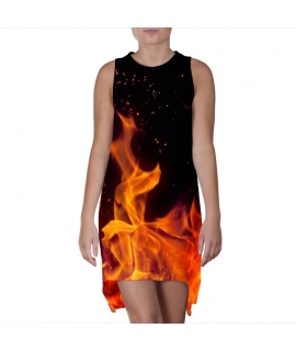 Vestido In Flames
