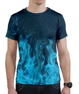 Blue Flames koszulka