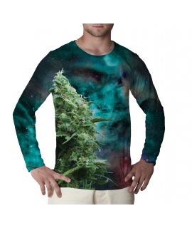 Marijuana koszulka z długim rękawem