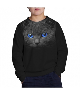 Sweater Black Cat Jumper for kids