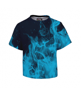 Koszulka dziecięca Blue Flames